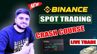 Binance Spot Trading Full Course  Spot Trading For Beginners 2024 [upl. by Kernan689]