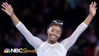 Simone Biles recordsmashing all around gold at 2019 Worlds  FULL BROADCAST  NBC Sports [upl. by Colp]