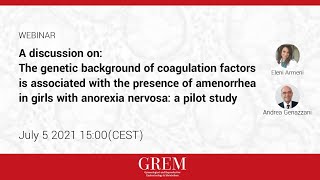 A discussion on The genetic background of coagulation factors is associated with the presence of [upl. by Roldan]