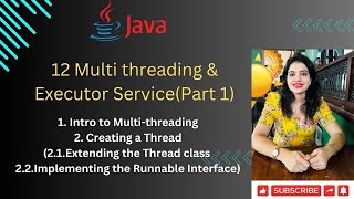 Lec 12Part 1 Introduction to Multithreading in Java  Requirements amp Thread Creation Mechanisms [upl. by Leinahtam]