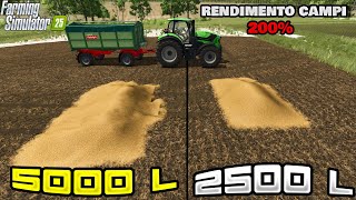 Farming Simulator25  GUIDA massimo rendimento dei campi BONUS RESA 200 [upl. by Esya857]