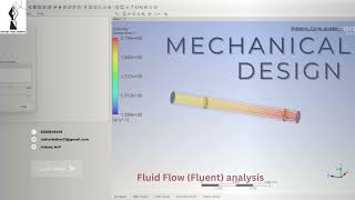 Flow Fluid Analysis In Ansys [upl. by Yennep]