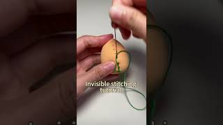 Invisible stitching tutorial 🥰manufacturing dresstells amazonfinds hacks handsewing tricks [upl. by Normak]