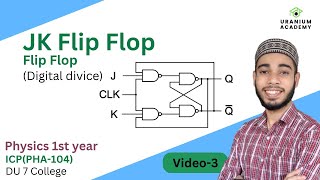 JK flip flop  JK ফ্লিপ ফ্লোপ গঠন ও কার্যপ্রনালী [upl. by Patrizia247]