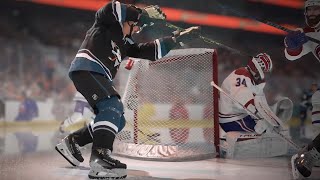 NHL 24 ZEGRAS MICHIGAN GOAL [upl. by Kutchins]