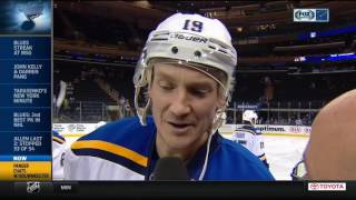 Bouwmeester on playing in his 1000th game [upl. by Larianna]