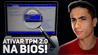 Como ATIVAR O TPM 20 na BIOS para rodar o WINDOWS 11 [upl. by Oicirbaf747]