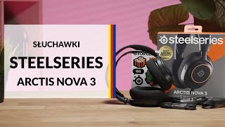 Słuchawki SteelSeries Arctis Nova 3 – dane techniczne – RTV EURO AGD [upl. by Senzer]