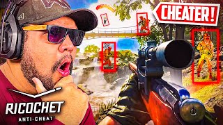 lANTICHEAT RICOCHET EMPÊCHE un CHEATER de TRICHER sur WARZONE [upl. by Germin]