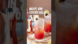 Best Gin Cocktails🍸bar bartender gin martini shorts negroni trending yt asmr gintonic yts [upl. by Lundgren]