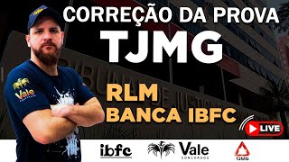 Correção da prova TJMG  Analista Judiciário e Oficial de Justiça  Raciocínio Logico  Banca IBFC [upl. by Jamnes877]