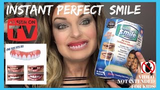 Perfect Instant Smile Press On Veneers Demo amp Review [upl. by Cud7]