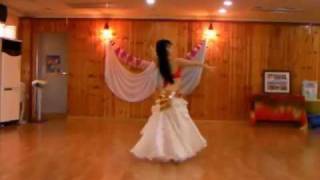 Bellydance by Fadilah HABIBI YA EINIwmv [upl. by Anilosi]