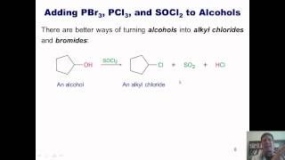 Chapter 10 – Substitution reactions of alcohols and ethers Part 1 of 5 [upl. by Gerome908]