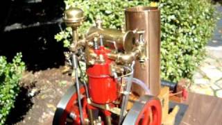 1905 Domestic 1 12 HP Vertical Engine 13 scale model hit amp miss [upl. by Brana]