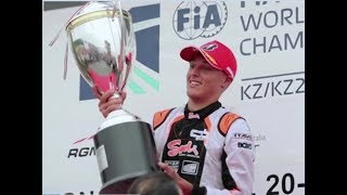 LAlsacien Emilien Denner champion du monde de karting en route pour la F1 [upl. by Gwenni]