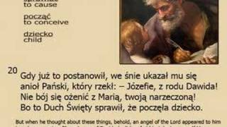 Ewangelia według świętego Mateusza  1 Narodziny Jezusa [upl. by Juley]