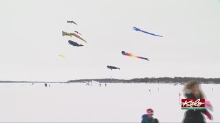 Okoboji Winter Games Kite Festival 2021 [upl. by Johansen]