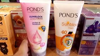 PONDS SUNBLOCK ANTI SEBUM CREAM SUNSCREEN SPF60 [upl. by Seale]