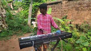 othayadi pathayille song by sreerag keyboard [upl. by Akemyt]