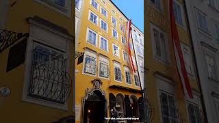 Mozarts Birthplace Salzburg [upl. by Anilecram]