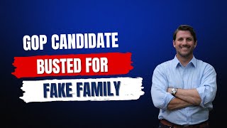 GOP Candidate BUSTED Using Fake Family In Ads [upl. by Blandina]