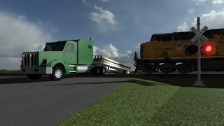 Roblox Train Crash Compilation 1 [upl. by Terchie]