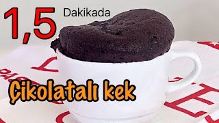 Çocuklar bile yapıyor❗️tatlı krizine çözüm❗️15 DAKİKADA çikolatalı kek  Figen Ararat [upl. by Bannon]