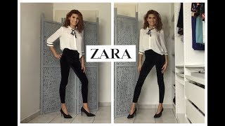 HAUL Stylé Avec Une Chemise Blanche  Zara [upl. by Darrow]