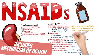 Non Steroidal AntiInflammatory Drugs NSAIDs Pharmacology  What do NSAIDs do How do NSAIDs work [upl. by Killy]