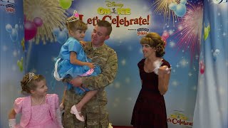 Disney On Ice Hosts Military Homecoming [upl. by Krissy]