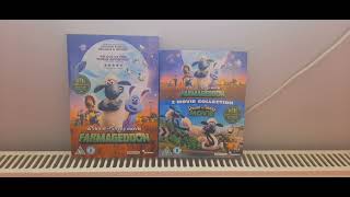 A Shaun The Sheep Movie Farmageddon UK DVD and Bluray Unboxing [upl. by Aerbma799]