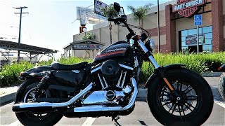 2018 HarleyDavidson FortyEight Special XL1200XS│First Ride and Review [upl. by Abdu]