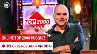 De Top 2000 Pubquiz  22 november vanaf 2030 uur [upl. by Winzler]