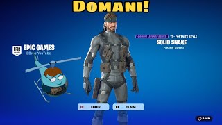 DOMANI PATCH CON SET SKIN GRATIS SNAKEBONUS STILI SKIN PASS BATTAGLIA E TANTO ALTRO [upl. by Gneh]