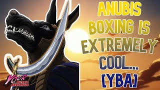 YBA Anubis Boxing is EXTREMELY COOL [upl. by Rebmyt]