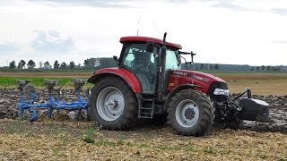 Case IH Maxxum 115 amp Lemken 3schaar [upl. by Adnihc422]