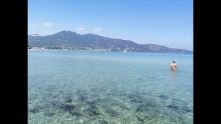 GOLDEN BEACH Thassos Greece [upl. by Anaihsat]