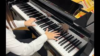 Kapustin concert etude no6 op40 quotpastoralquot piano focus [upl. by Abehsile]