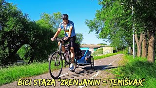 Cycle path Zrenjanin Timișoara 2023  porodični izlet biciklama u Temišvar [upl. by Alberic]