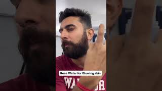 Rose water for glowing skin youtubeshorts rosewater clearskin glowingskin [upl. by Sweyn]