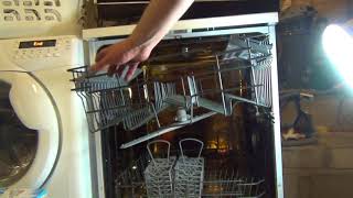 How to Tip 67  adjust the top rack on a SMEG dishwashers [upl. by Ashleigh]