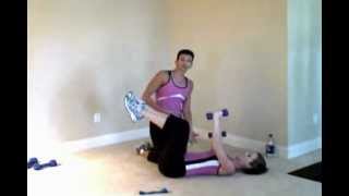 Prenatal Workout Exercises 1st Trimester Workout 1 [upl. by Herod]