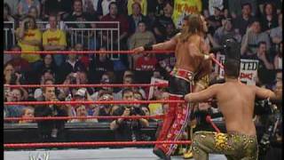 Hulk Hogan amp Shawn Michaels vs Muhammad Hassan amp Daivari 24 [upl. by Etnoved]