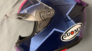 Unboxing the Suomy Track1 Bastianini Replica helmet [upl. by Garda]