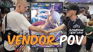 What It’s Like Selling at Londons BIGGEST Card Show London Card Show Vendor POV [upl. by Afihtan]