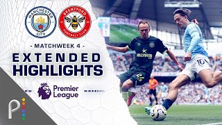 Manchester City v Brentford  PREMIER LEAGUE HIGHLIGHTS  9142024  NBC Sports [upl. by Blackburn]