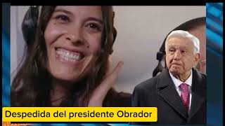 Le dedican una canción para despedir al presidente de México [upl. by Amapuna871]