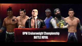 Cruiserweight Championship Battle Royal GPW S3 1252024 [upl. by Anauq785]