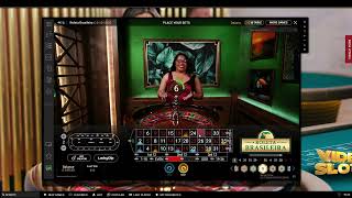 ROULETTE WIN  ONLINE ROULETTE NICE WIN [upl. by Akamahs437]